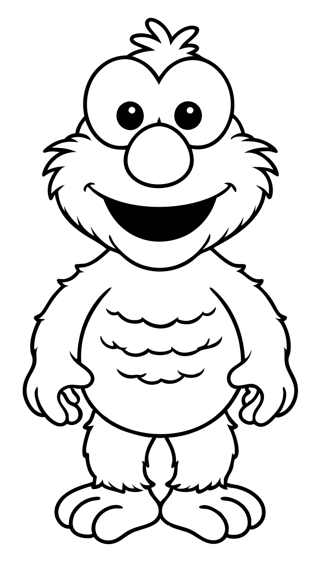 elmo coloring pages printable free